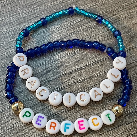 Mary Poppins Disney Themed Inspired Bracelet Stack Set Practically Perfect - Picture 2 of 5